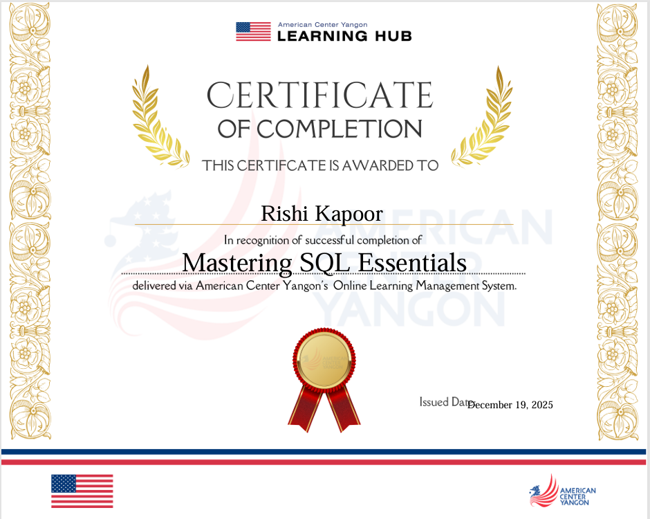 Mastering SQL Essentials